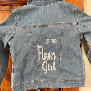 Flower girl jacket